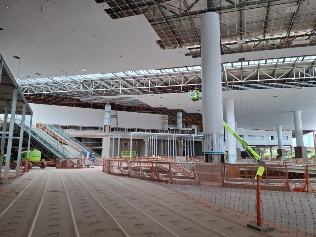 Obras da nova Rodoviária de Salvador